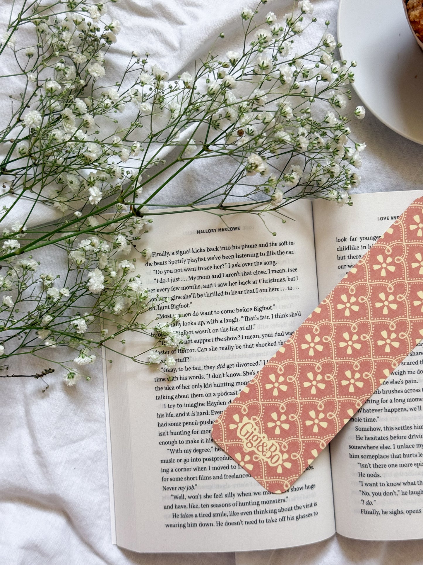 English Garden Bookmark