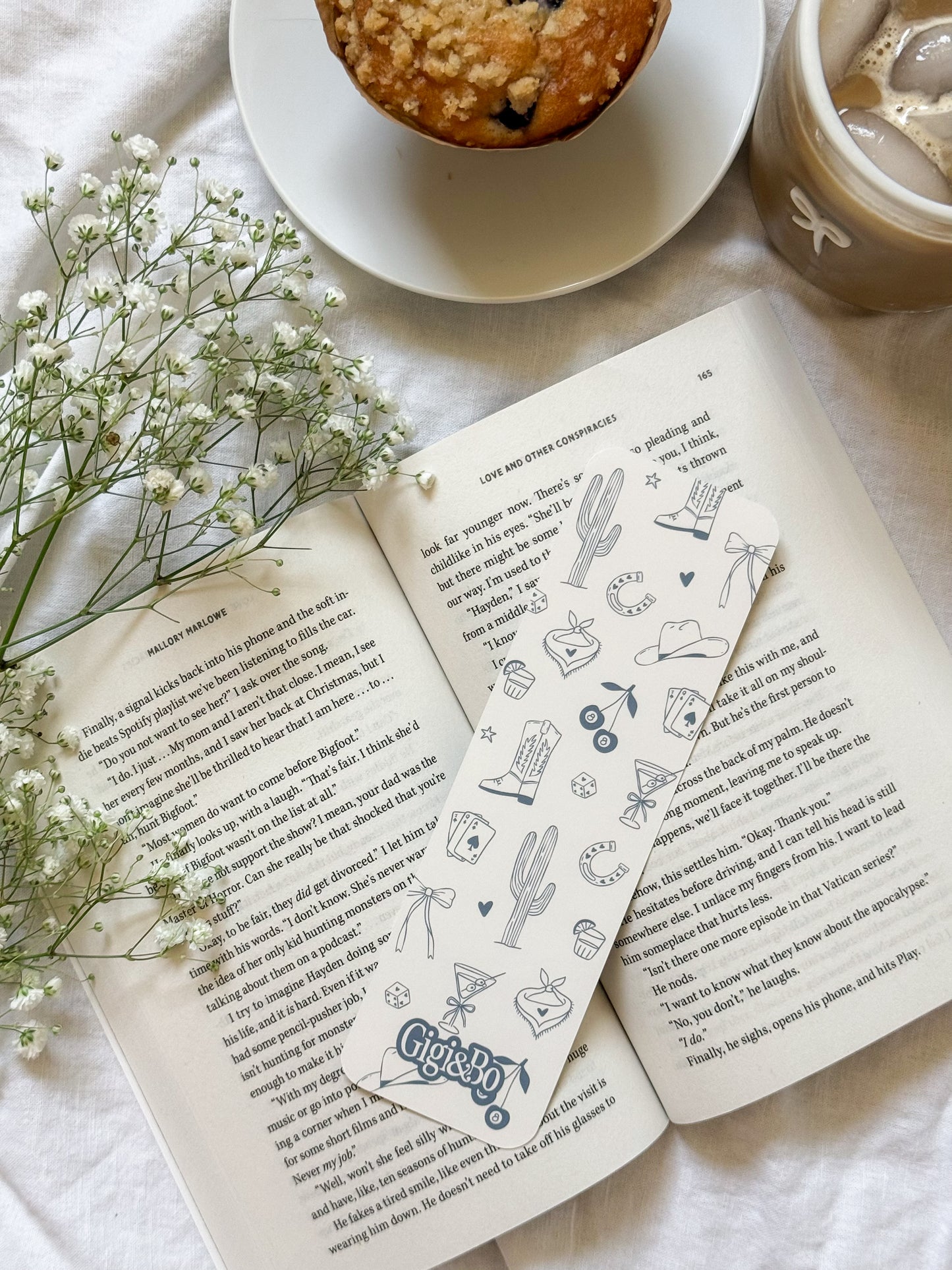 Lucky Cowgirl Bookmark