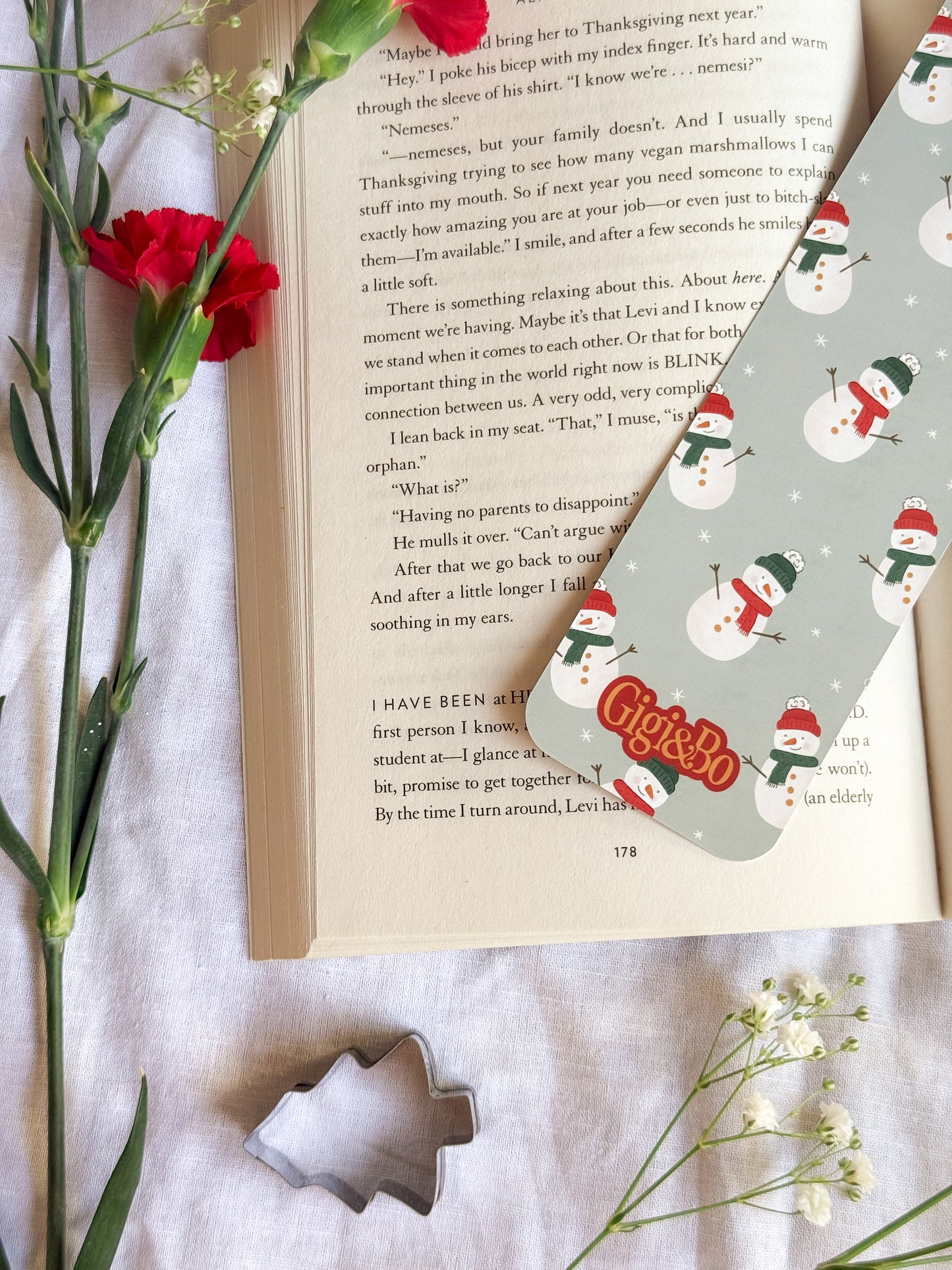 Frosty Friends Bookmark