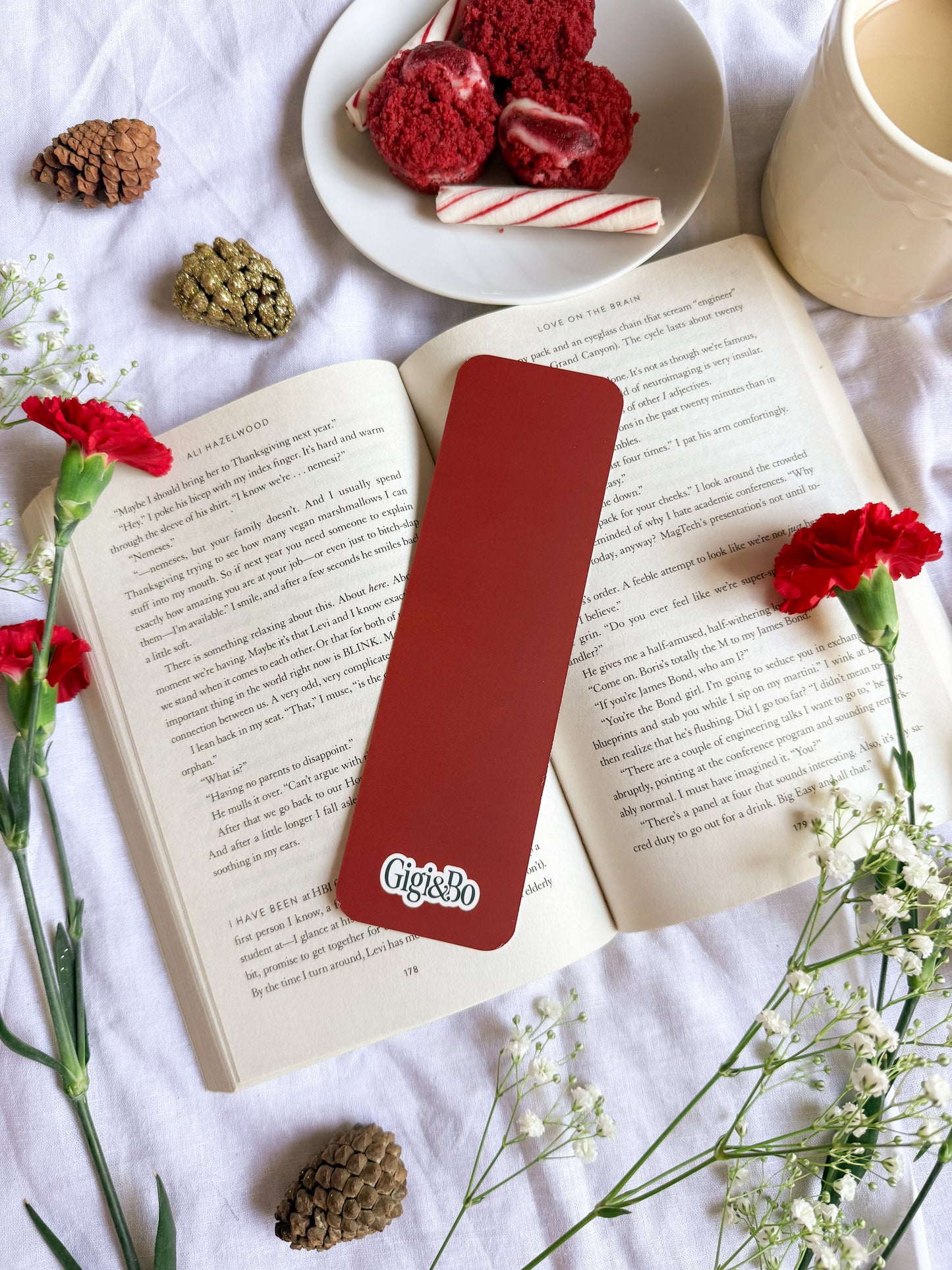 Candy Cane Lane Bookmark