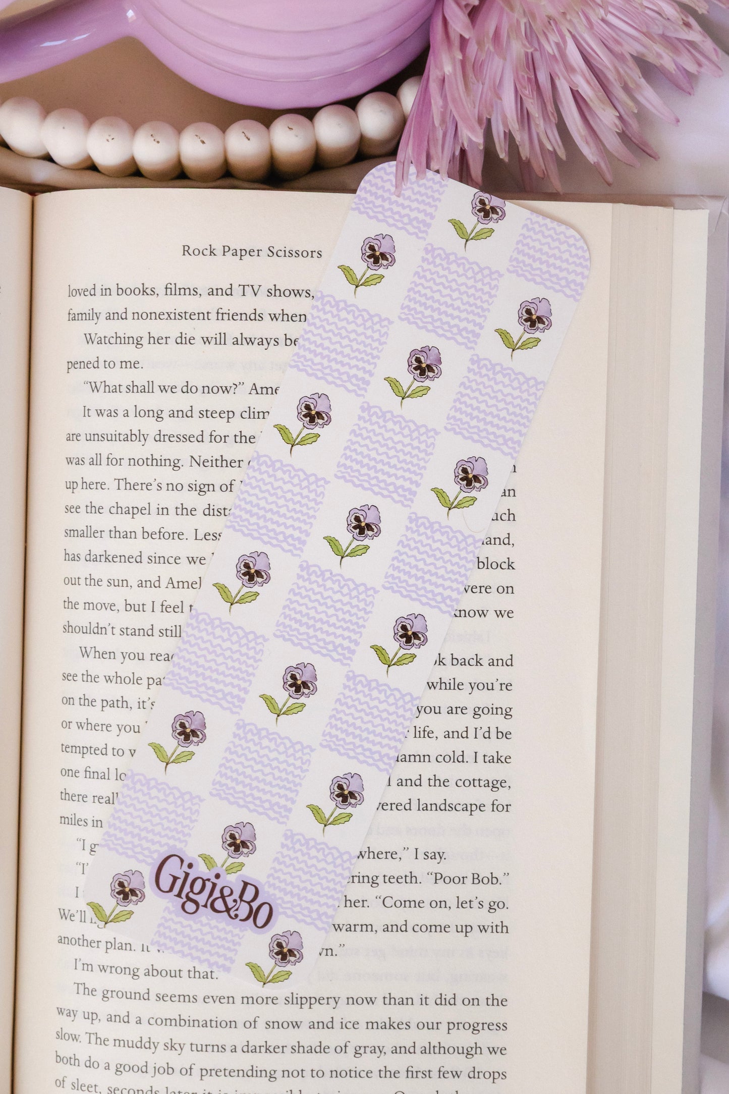 Pansy Plotline Bookmark
