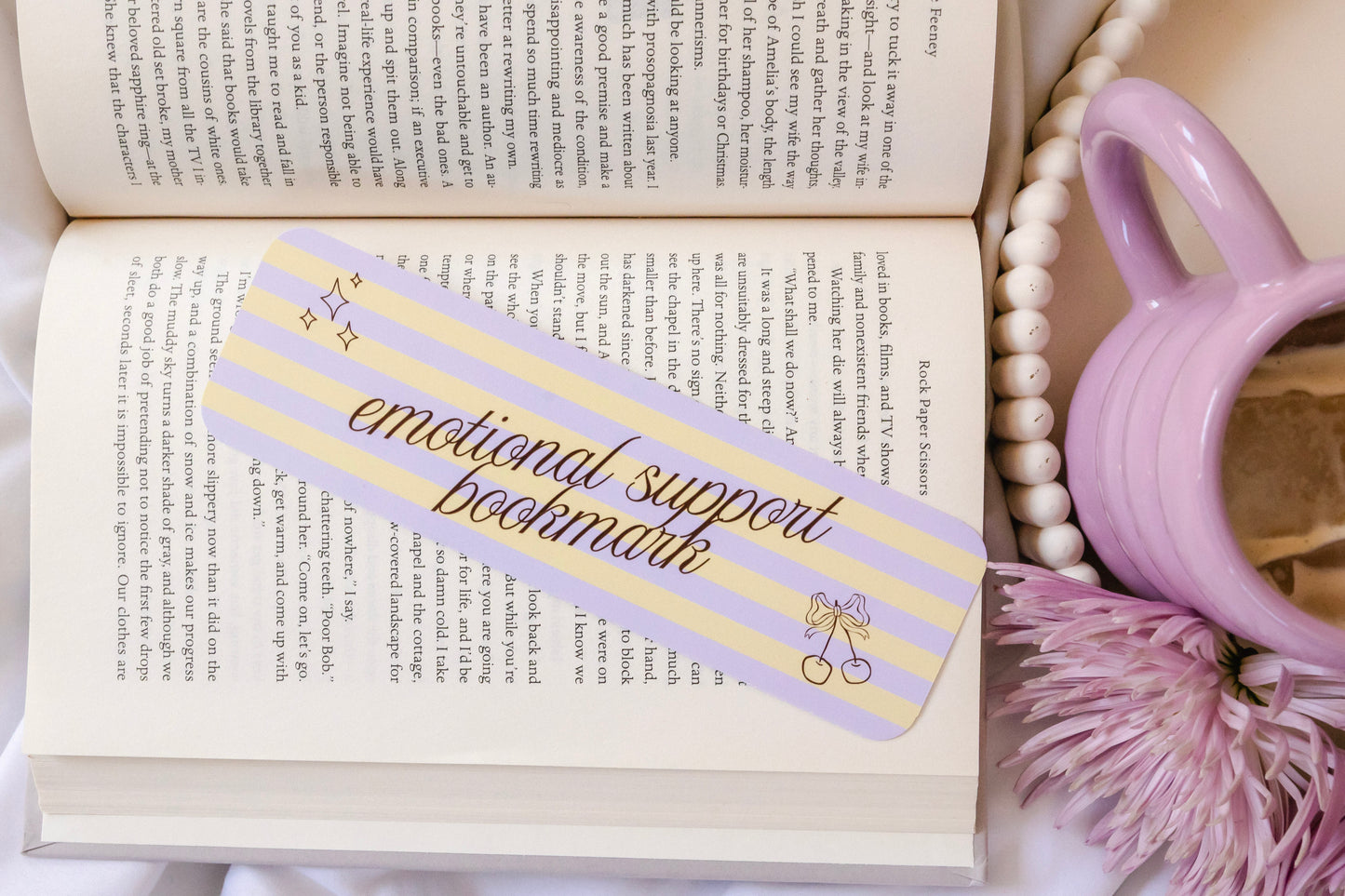 Emotional Support Bookmark