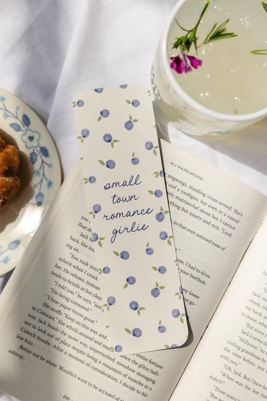 Small Town Romance Girlie Bookmark