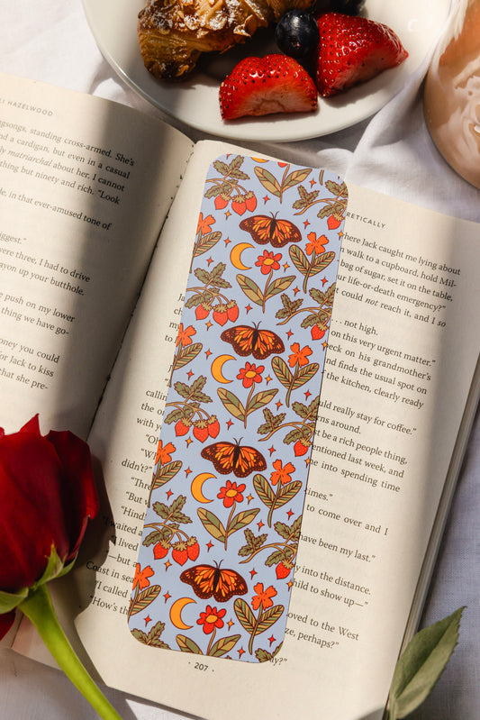 Moth Garden Bookmark