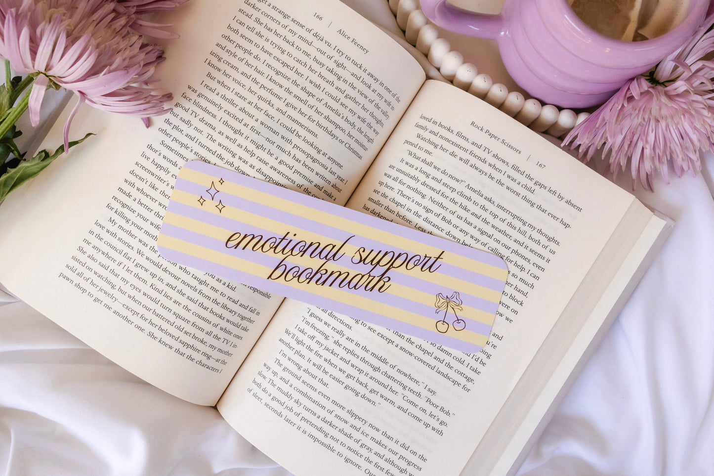 Emotional Support Bookmark