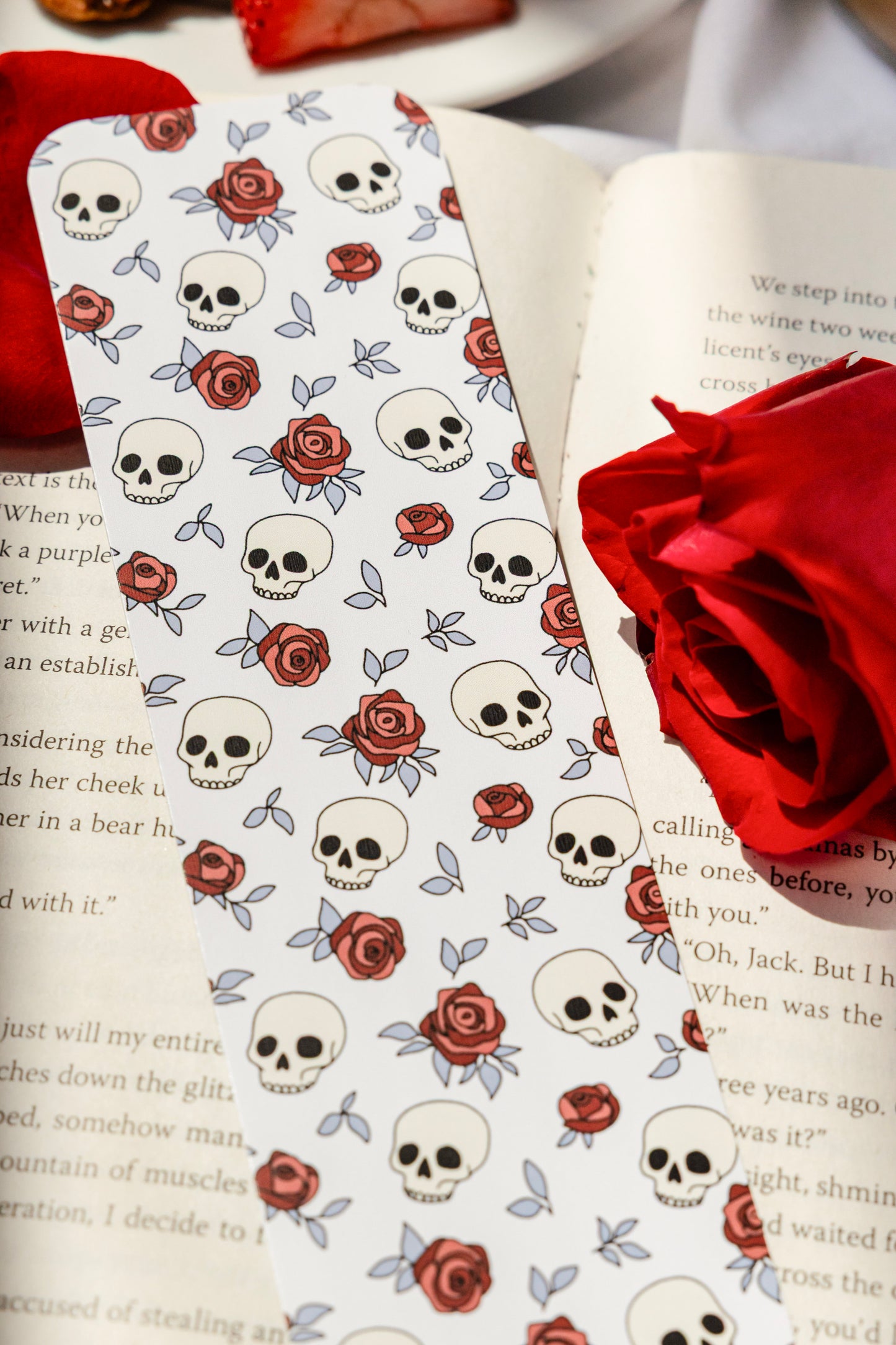 Deathly Blooms Bookmark