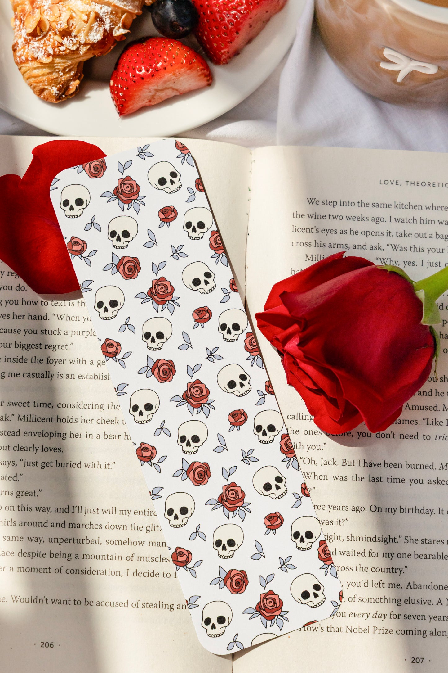 Deathly Blooms Bookmark
