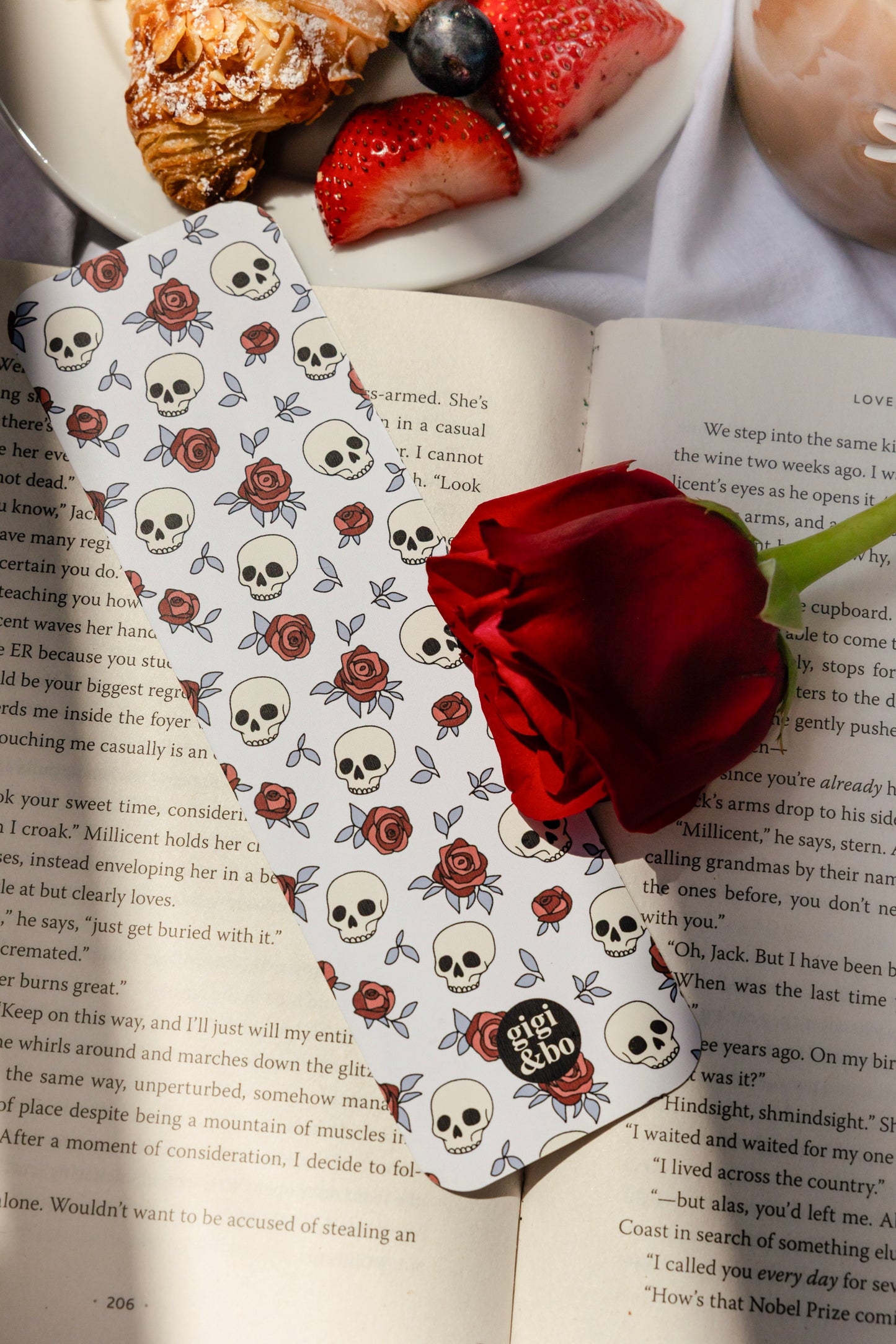 Deathly Blooms Bookmark