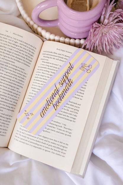 Emotional Support Bookmark