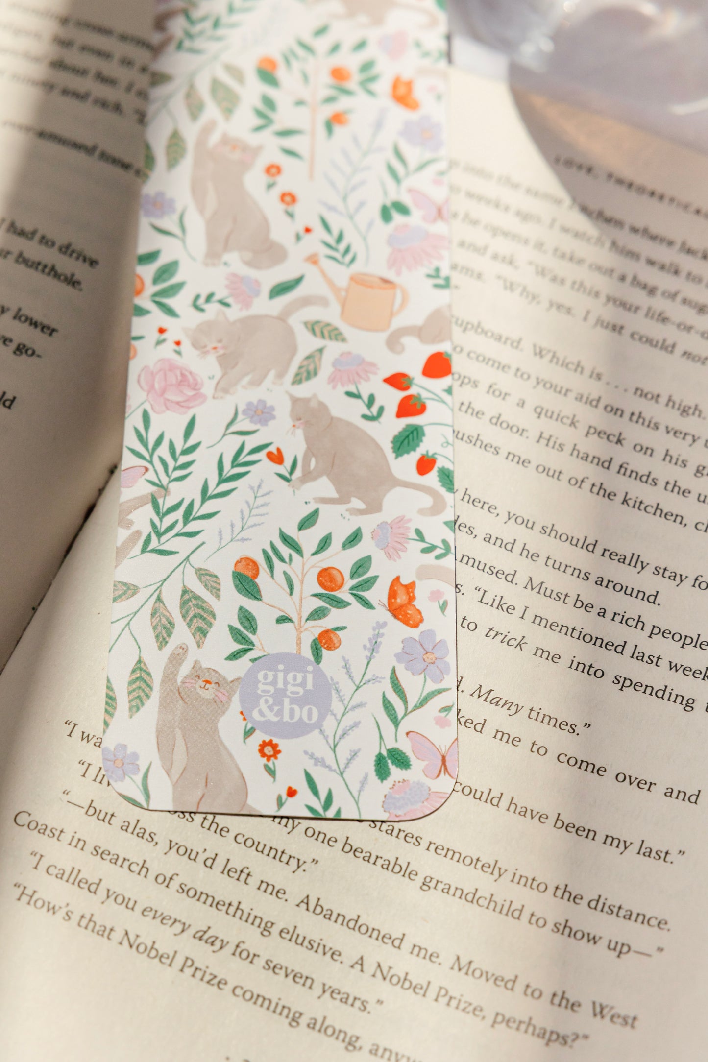 Cats in the Garden Bookmark