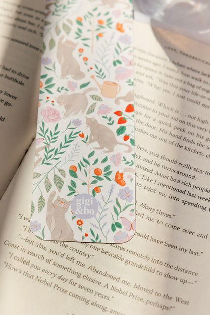 Cats in the Garden Bookmark