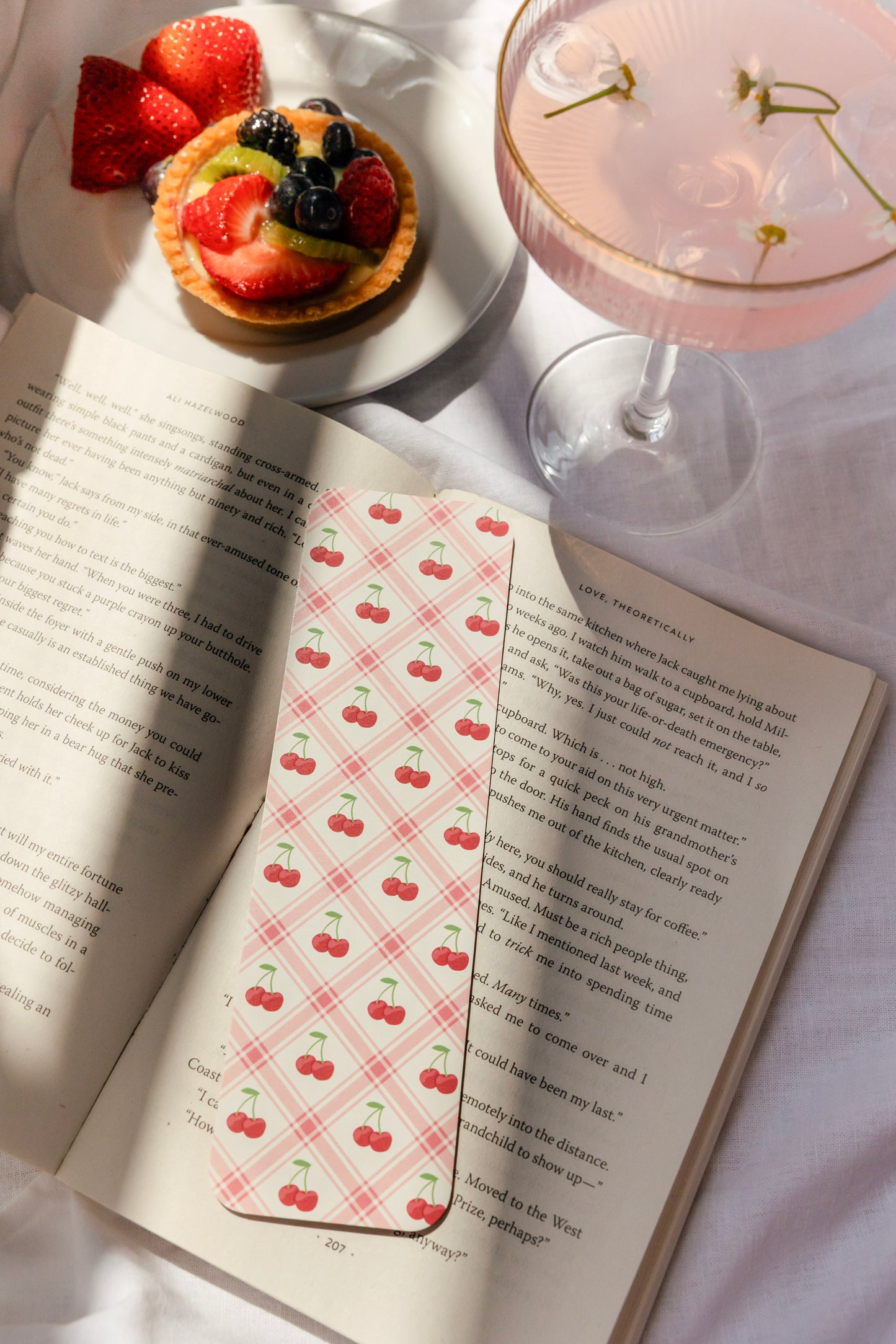 Cherry Wallpaper Bookmark