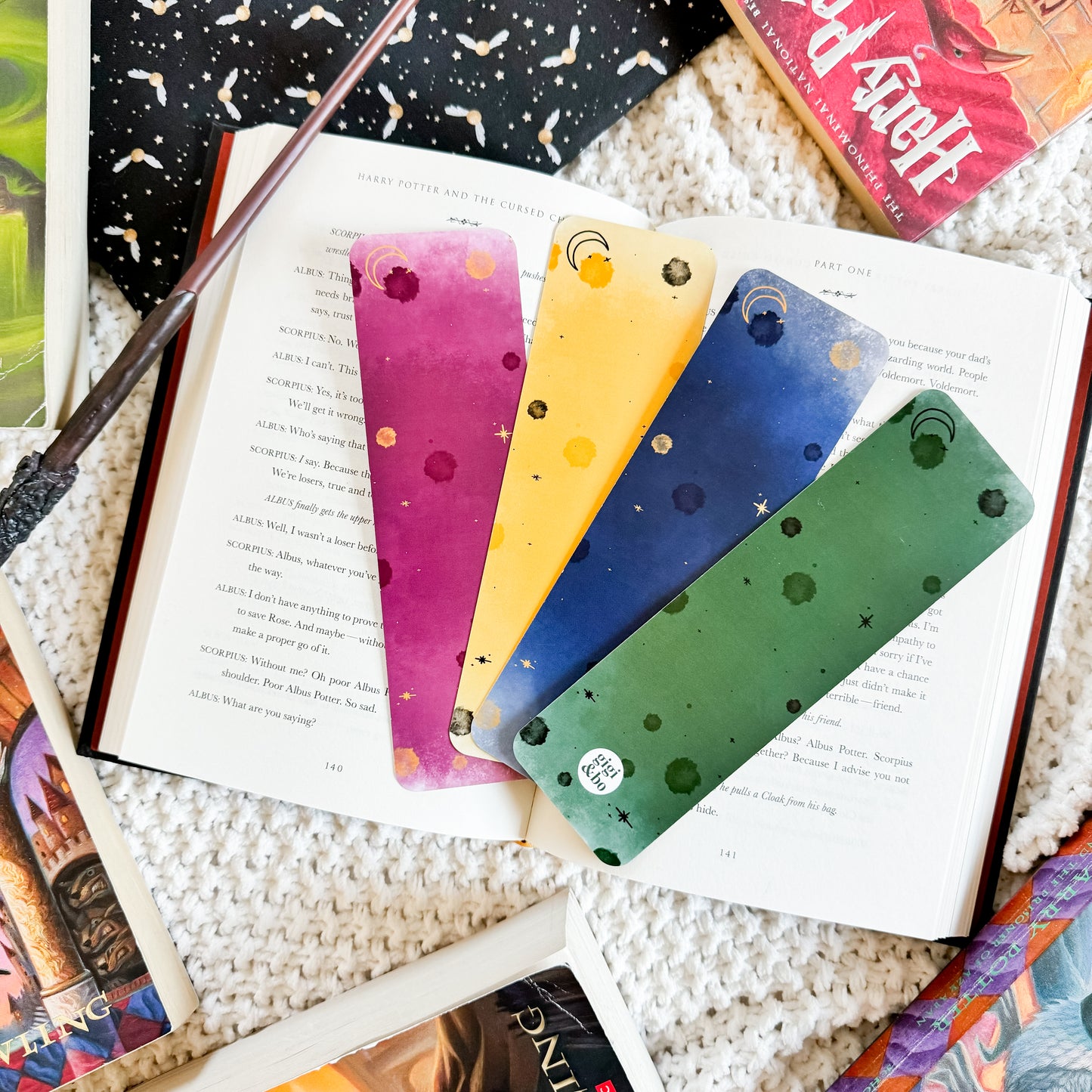 Magic Houses Bookmarks