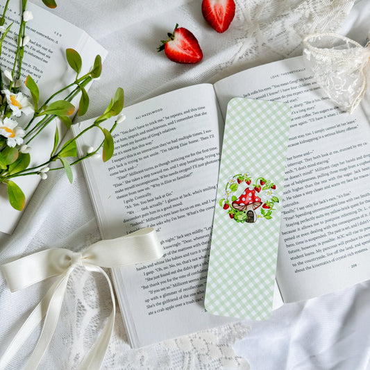 Cottagecore Frog Bookmark