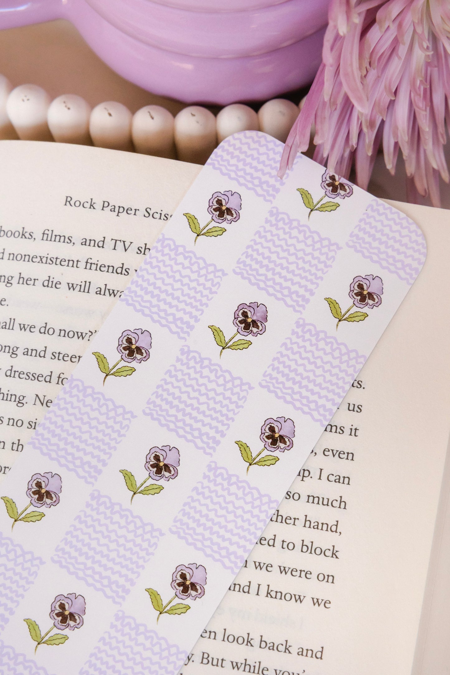 Pansy Plotline Bookmark