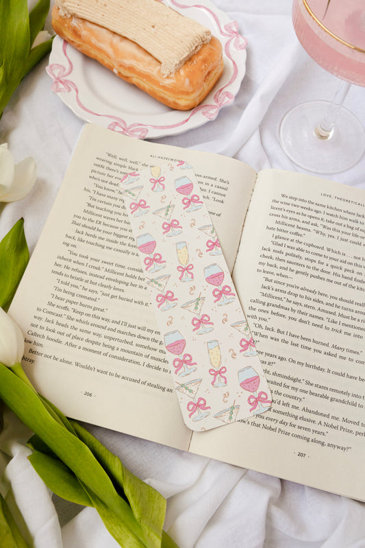 Bows & Bubbly Bookmark