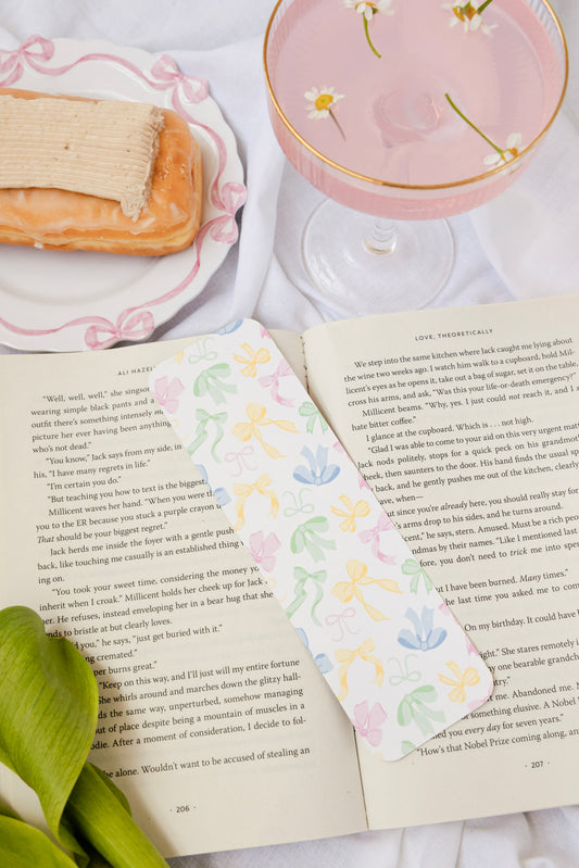 Pastel Bows Bookmark