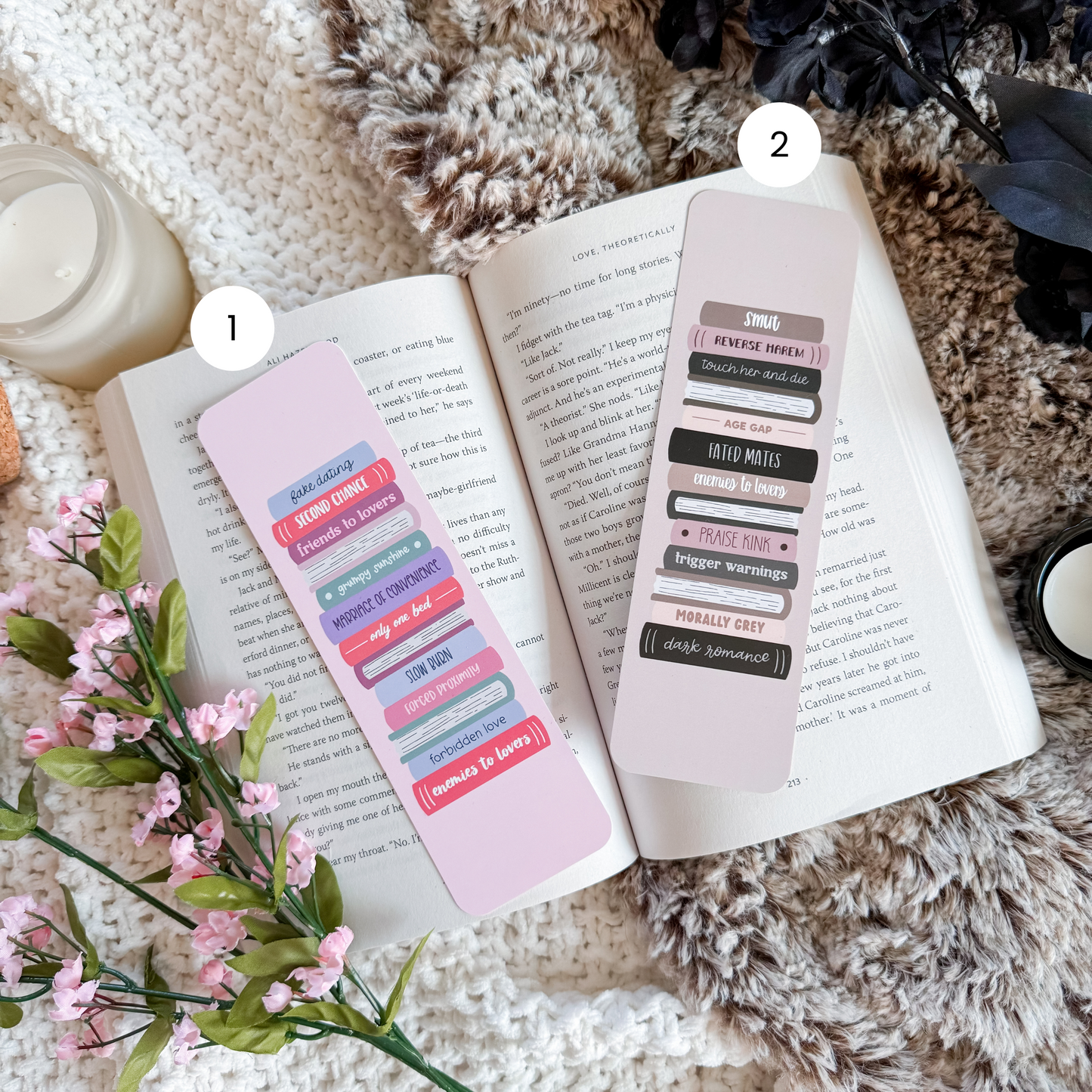 Romance Reader Bookmarks