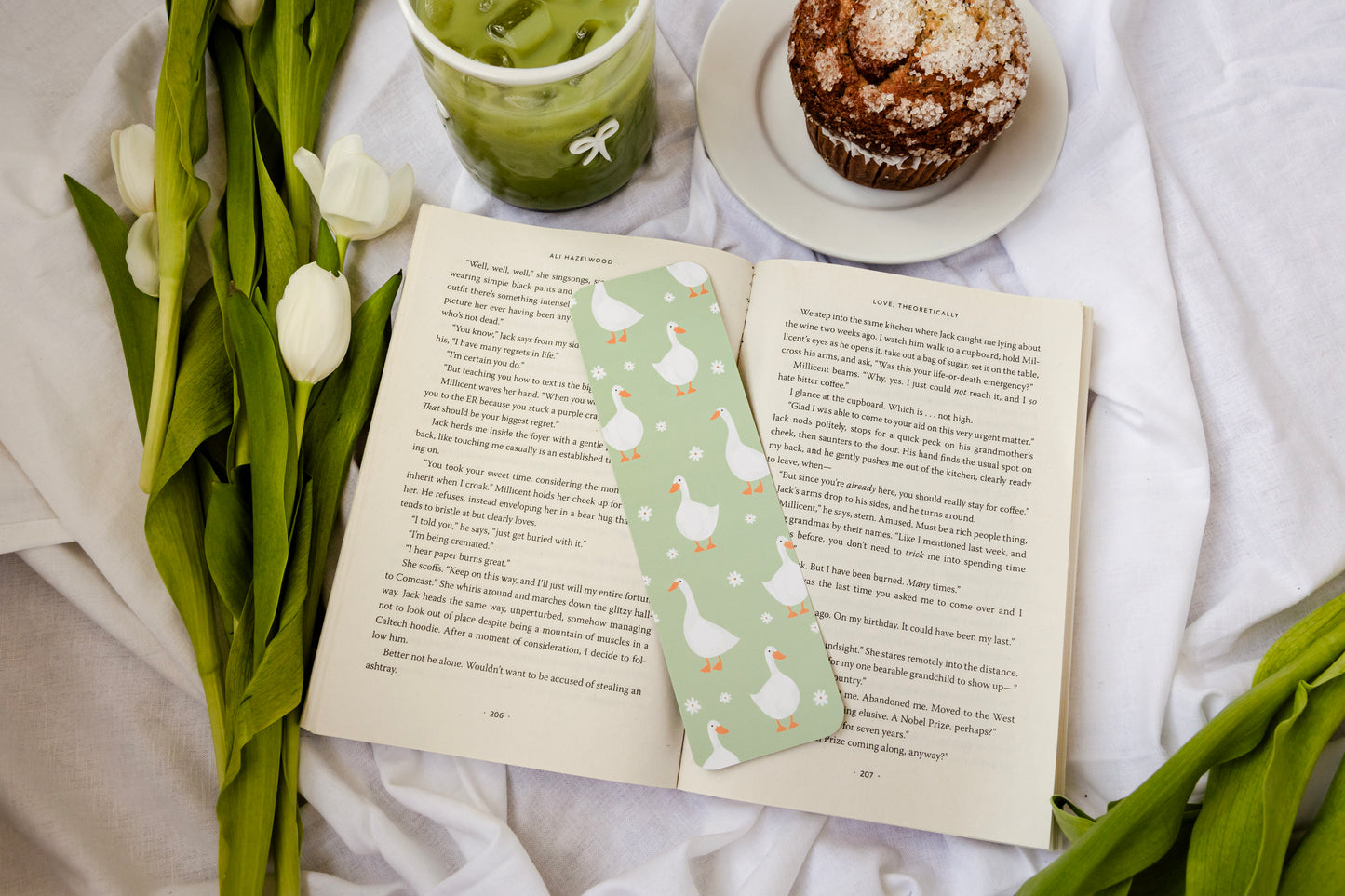 Duck & Daisies Bookmark