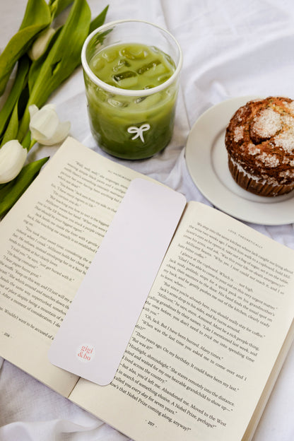 Soft Girl Book Club Bookmark