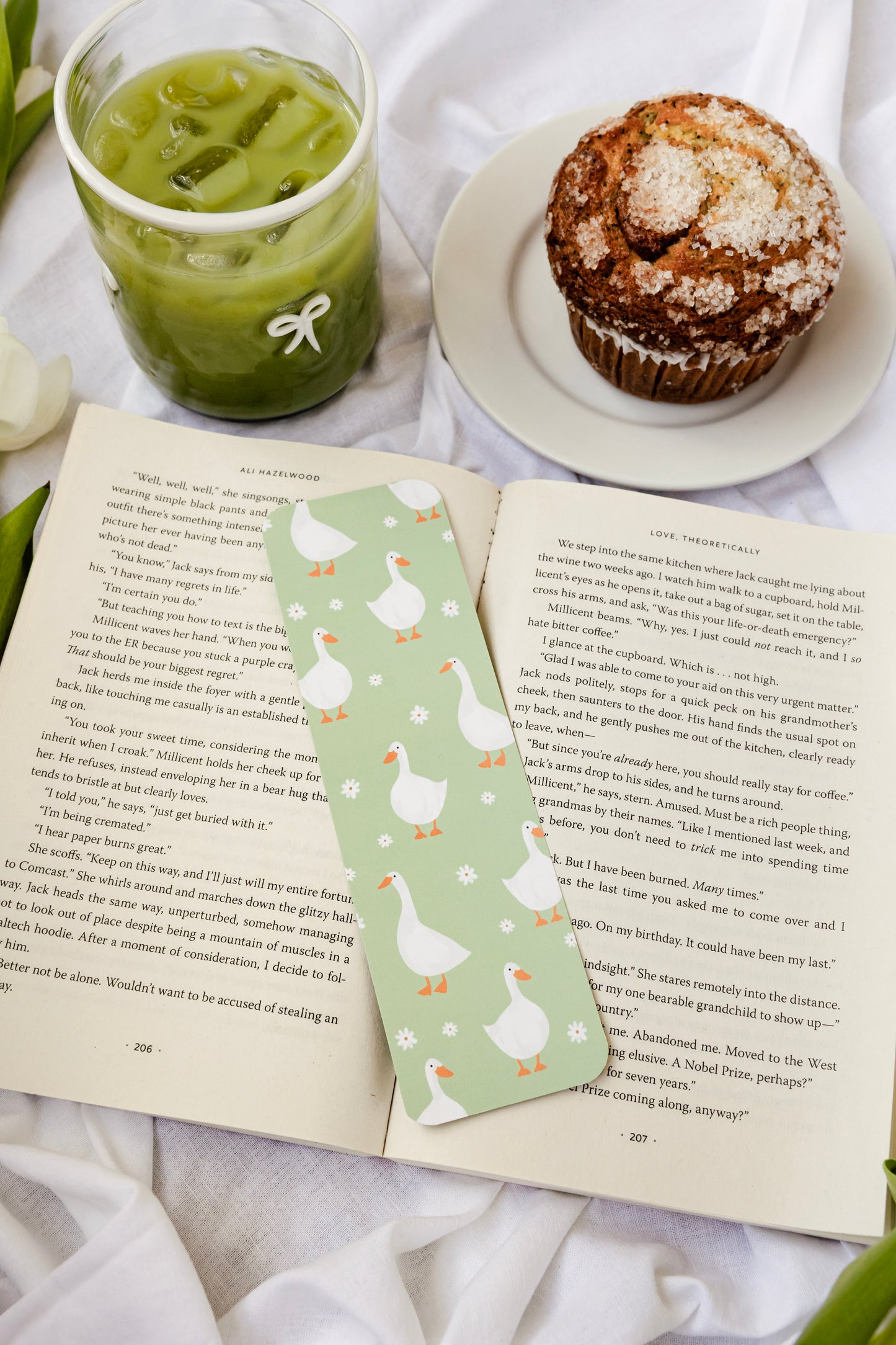 Duck & Daisies Bookmark