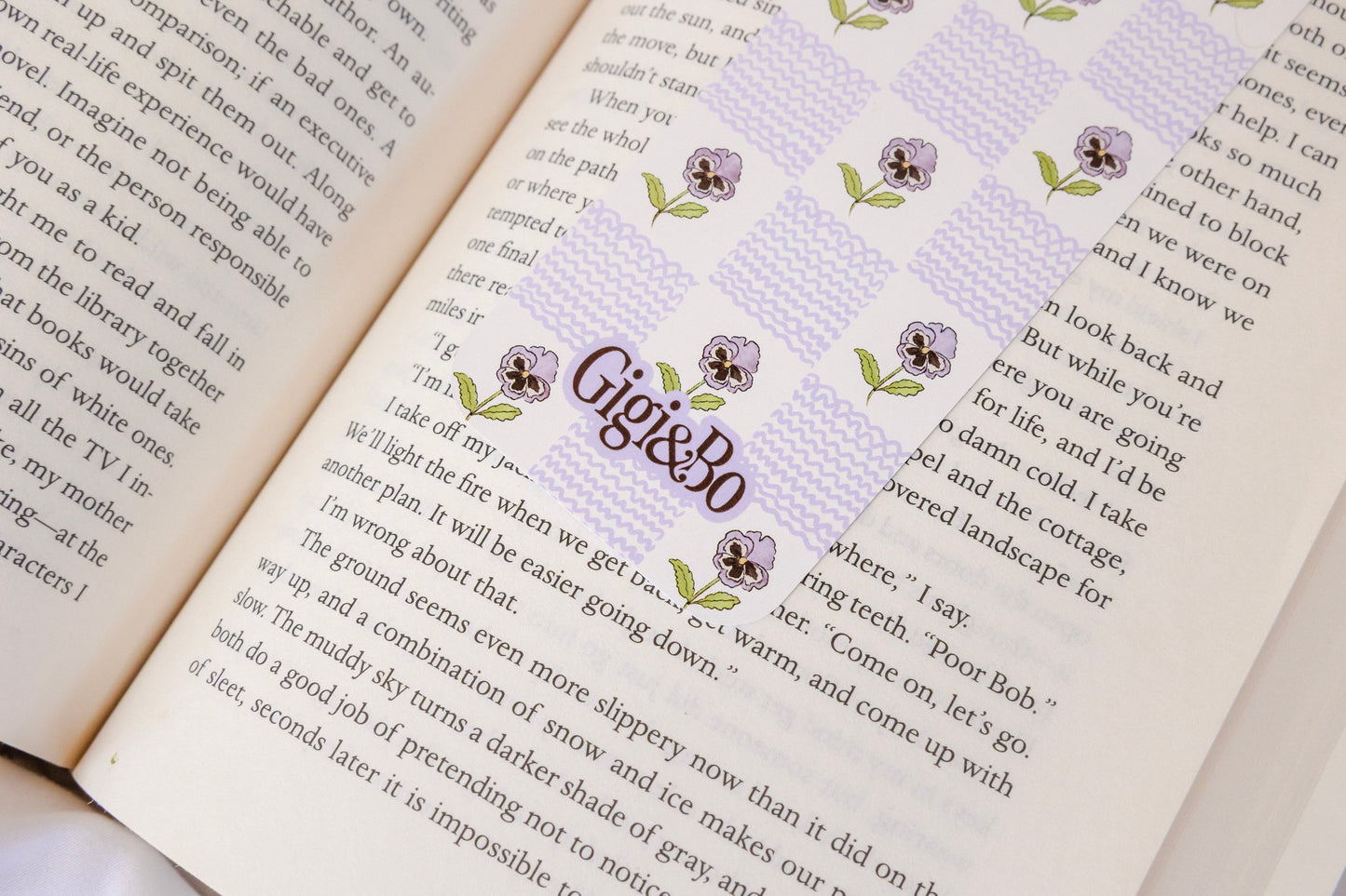Pansy Plotline Bookmark