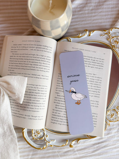 Serious Goose Bookmark