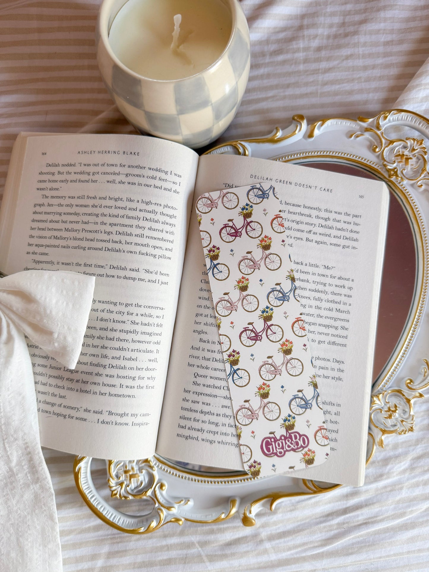 Pedals & Petals Bookmark