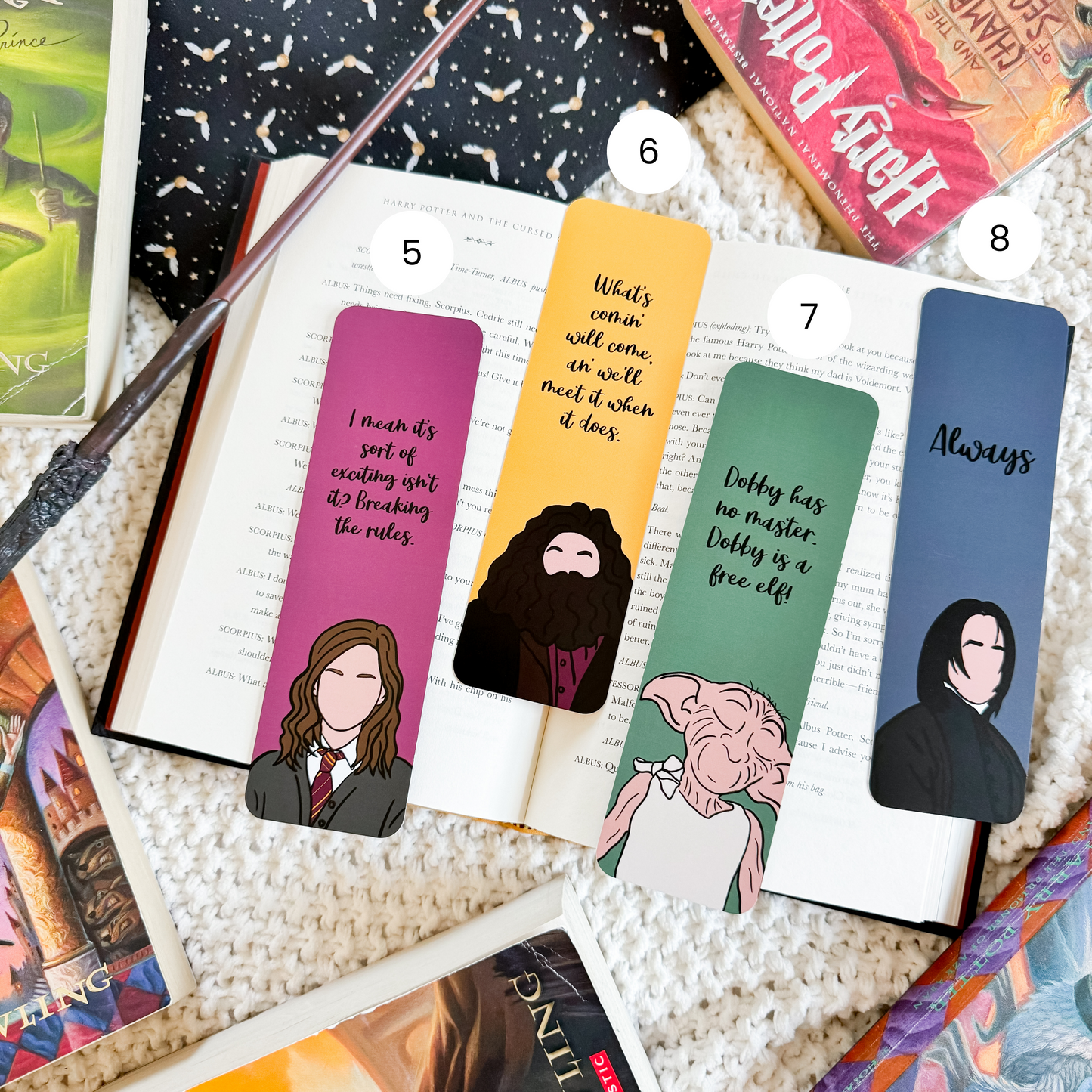 Magic School Bookmarks