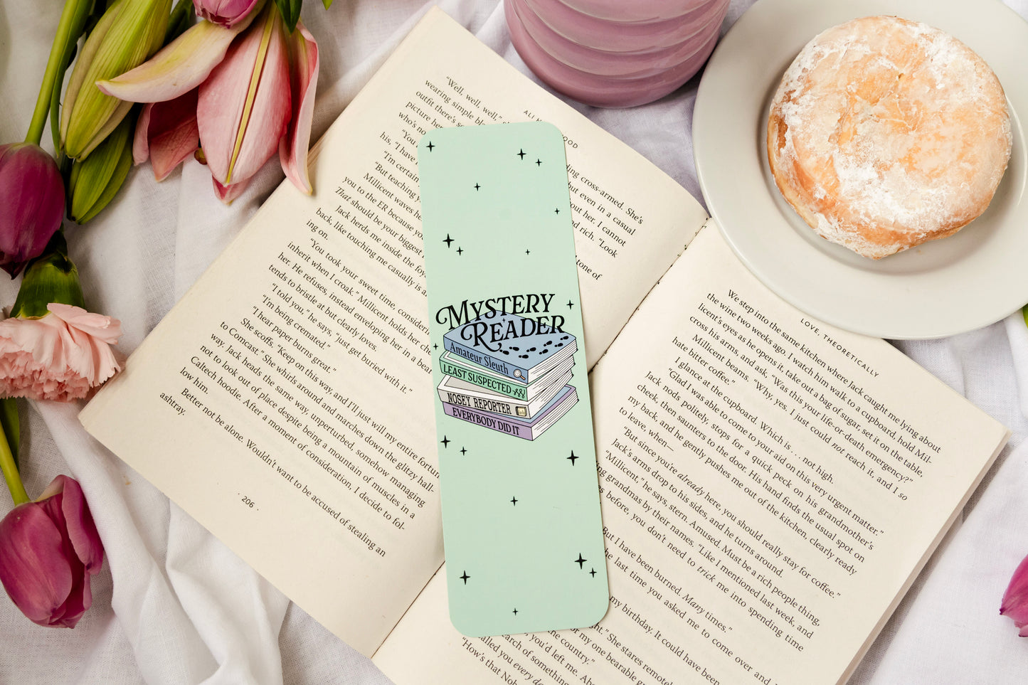 Mystery Reader Bookmark