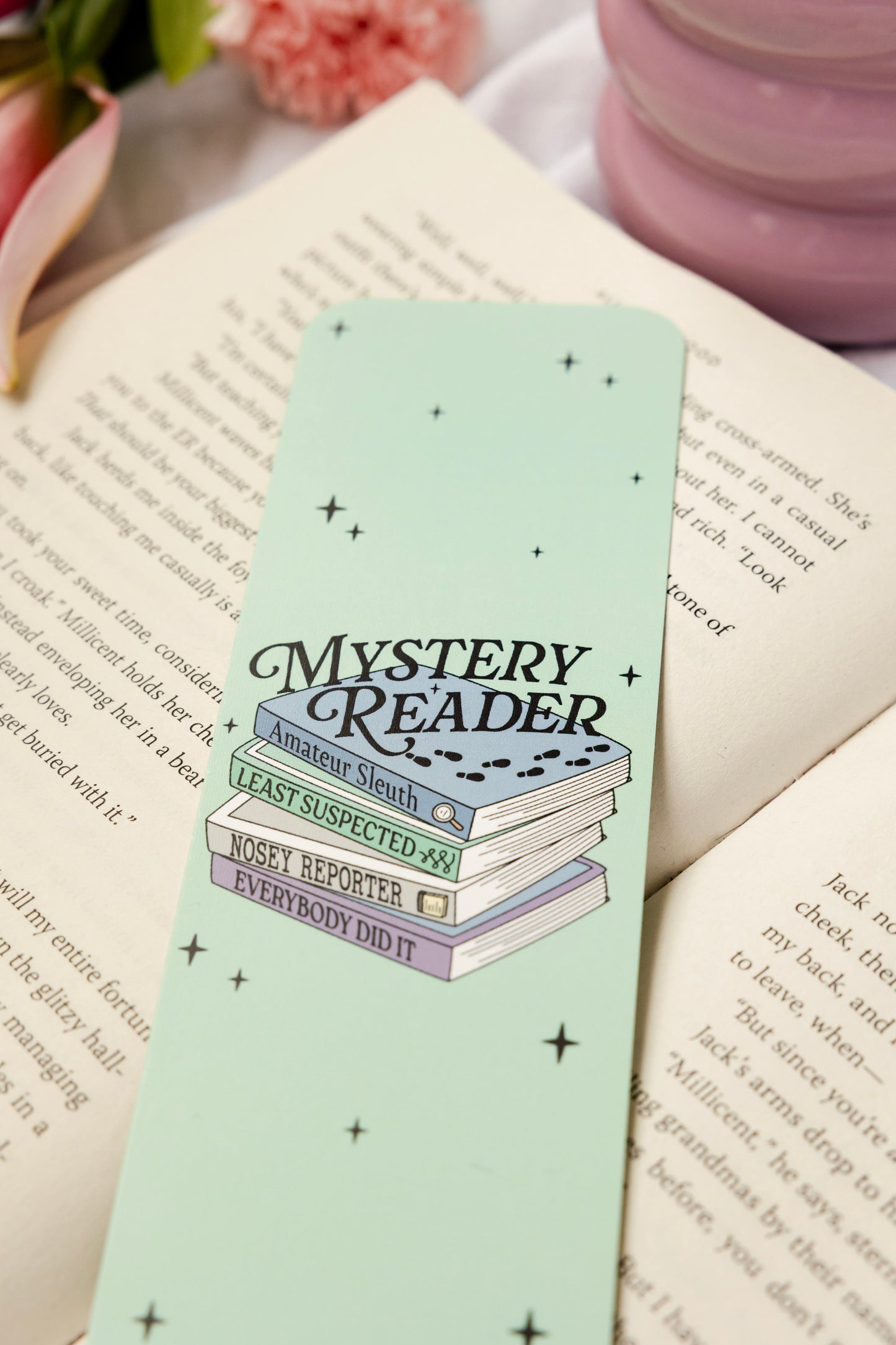Mystery Reader Bookmark
