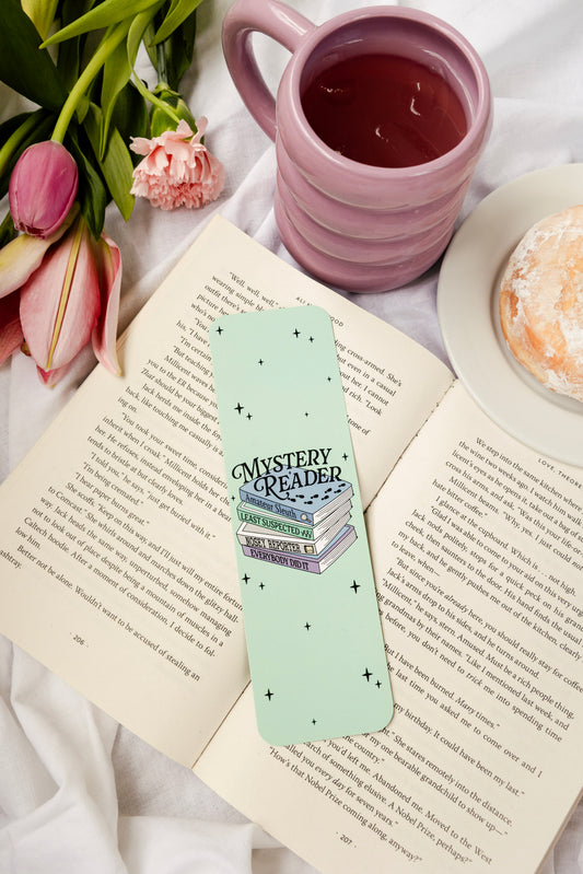 Mystery Reader Bookmark