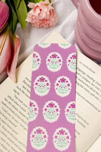 Purple Bloom Bookmark