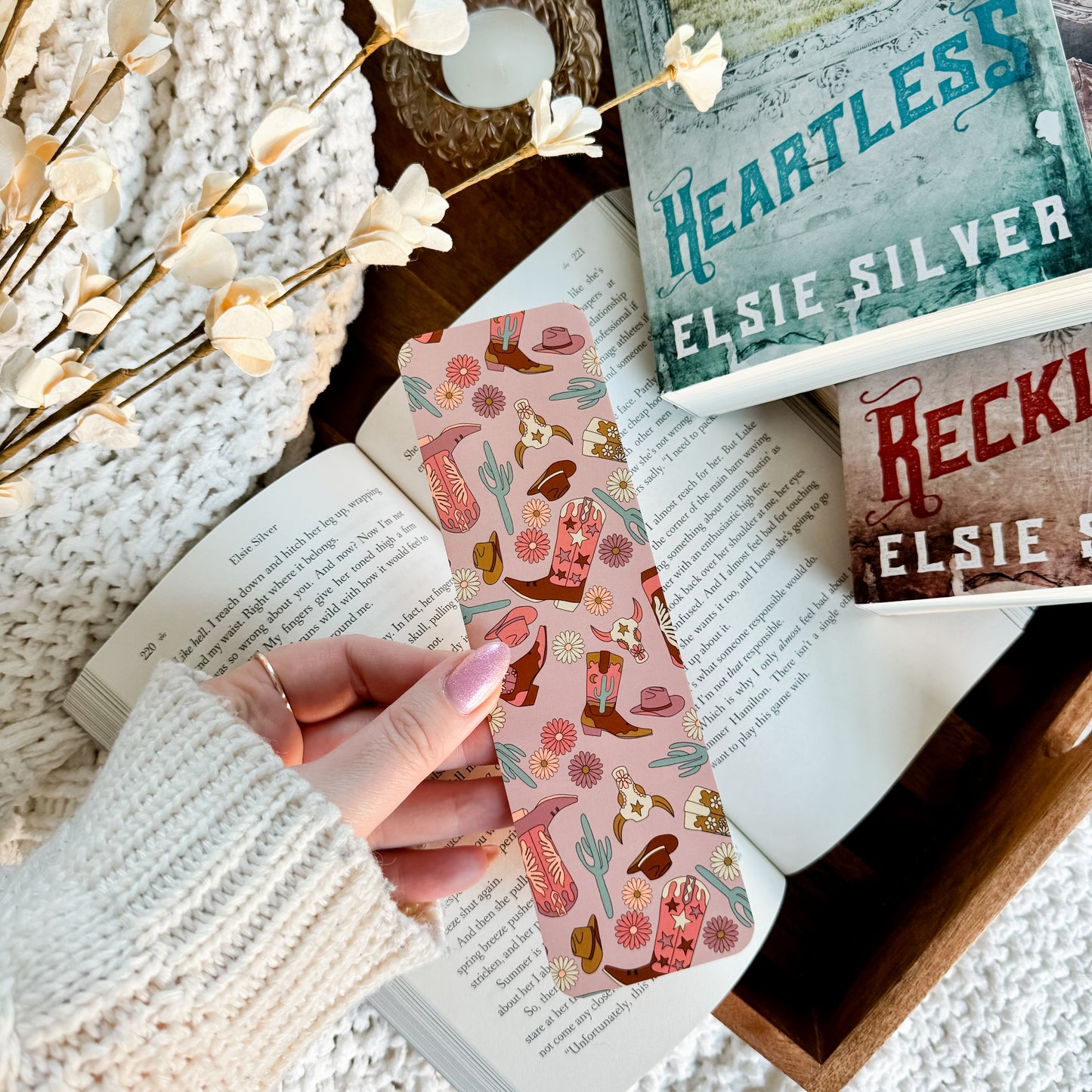 Spring Western Bookmark