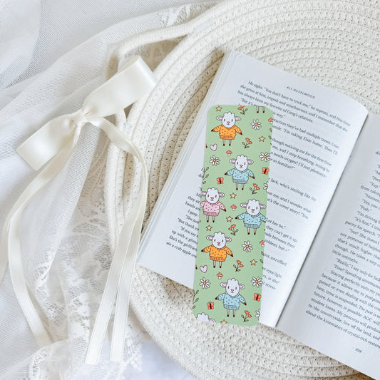 Cozy Lambs Bookmark