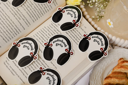 Audiobook Girlie Sticker