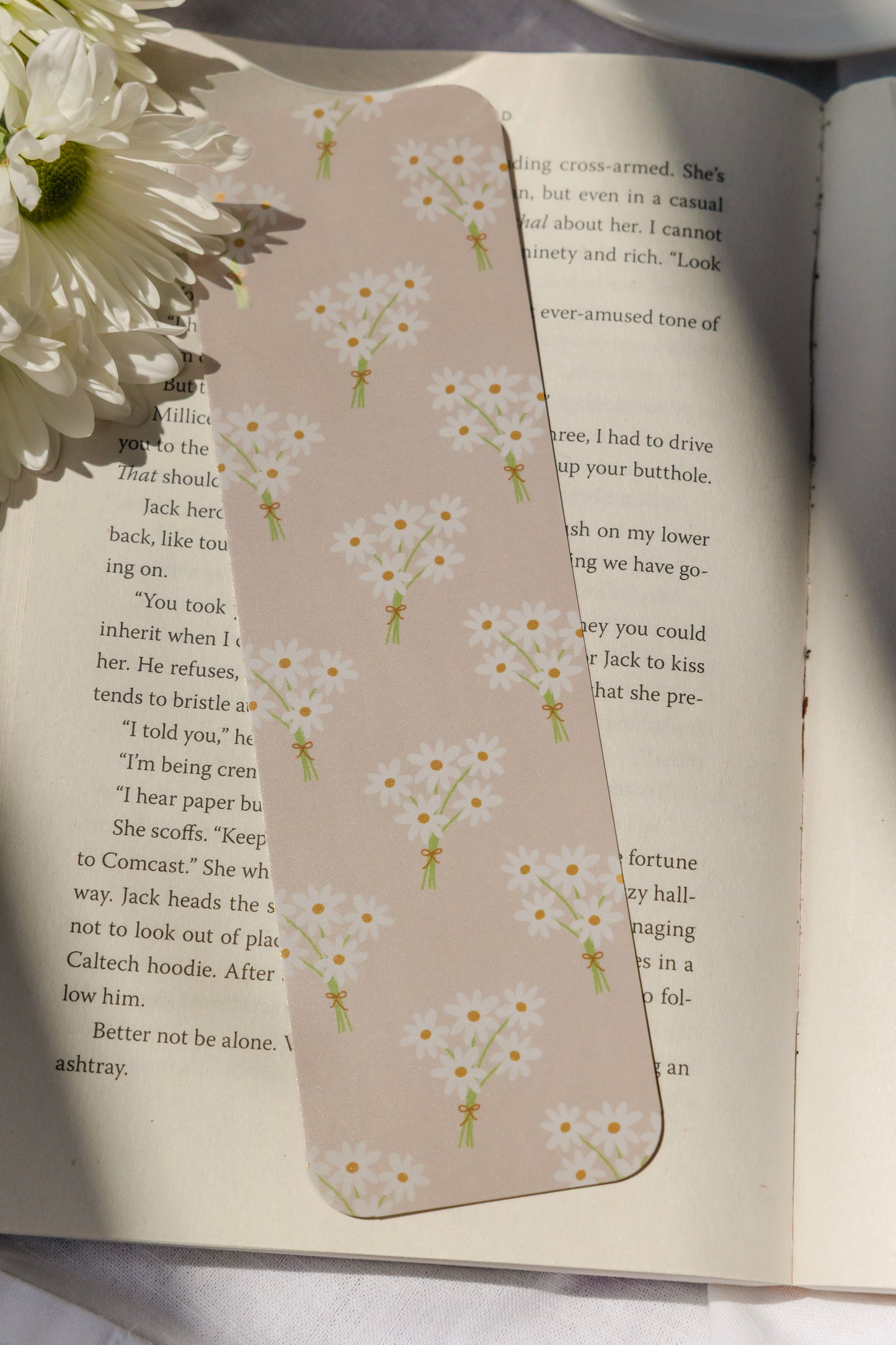 Michele's Daisies Bookmark