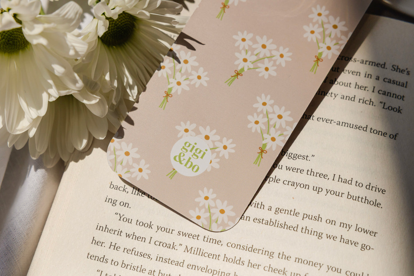 Michele's Daisies Bookmark