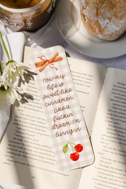 Cinnamon Bookmark