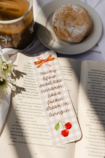 Cinnamon Bookmark