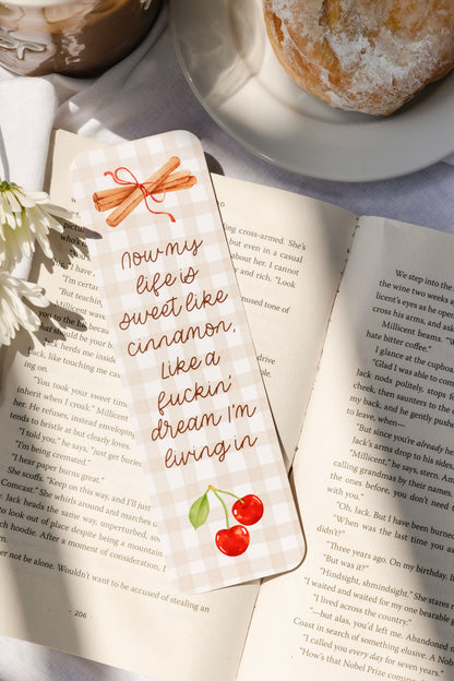 Cinnamon Bookmark