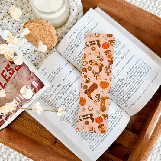 Autumn Western Bookmark