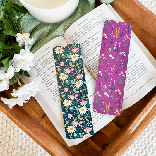 Floral Wallpaper Bookmarks