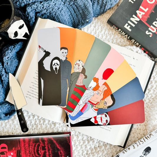 Horror Villains Bookmarks