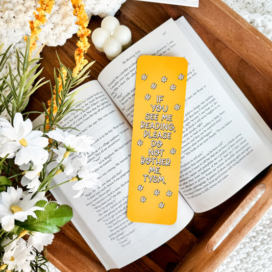 Don't Bother Me Bookmark