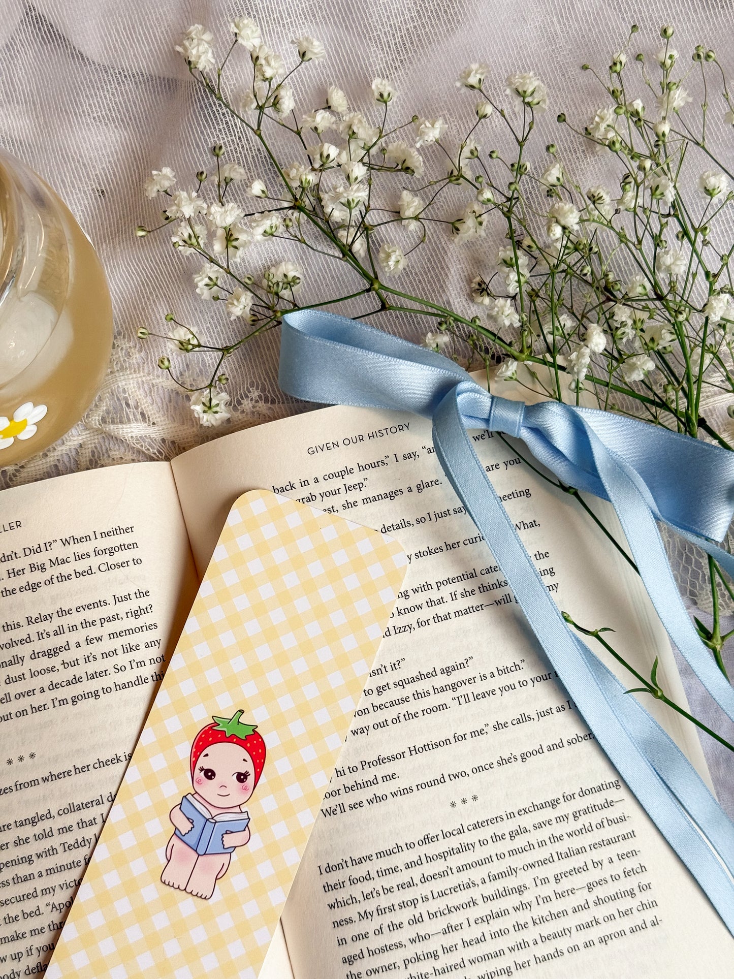 Reading Angel Bookmark