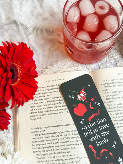 Lion & Lamb Bookmark