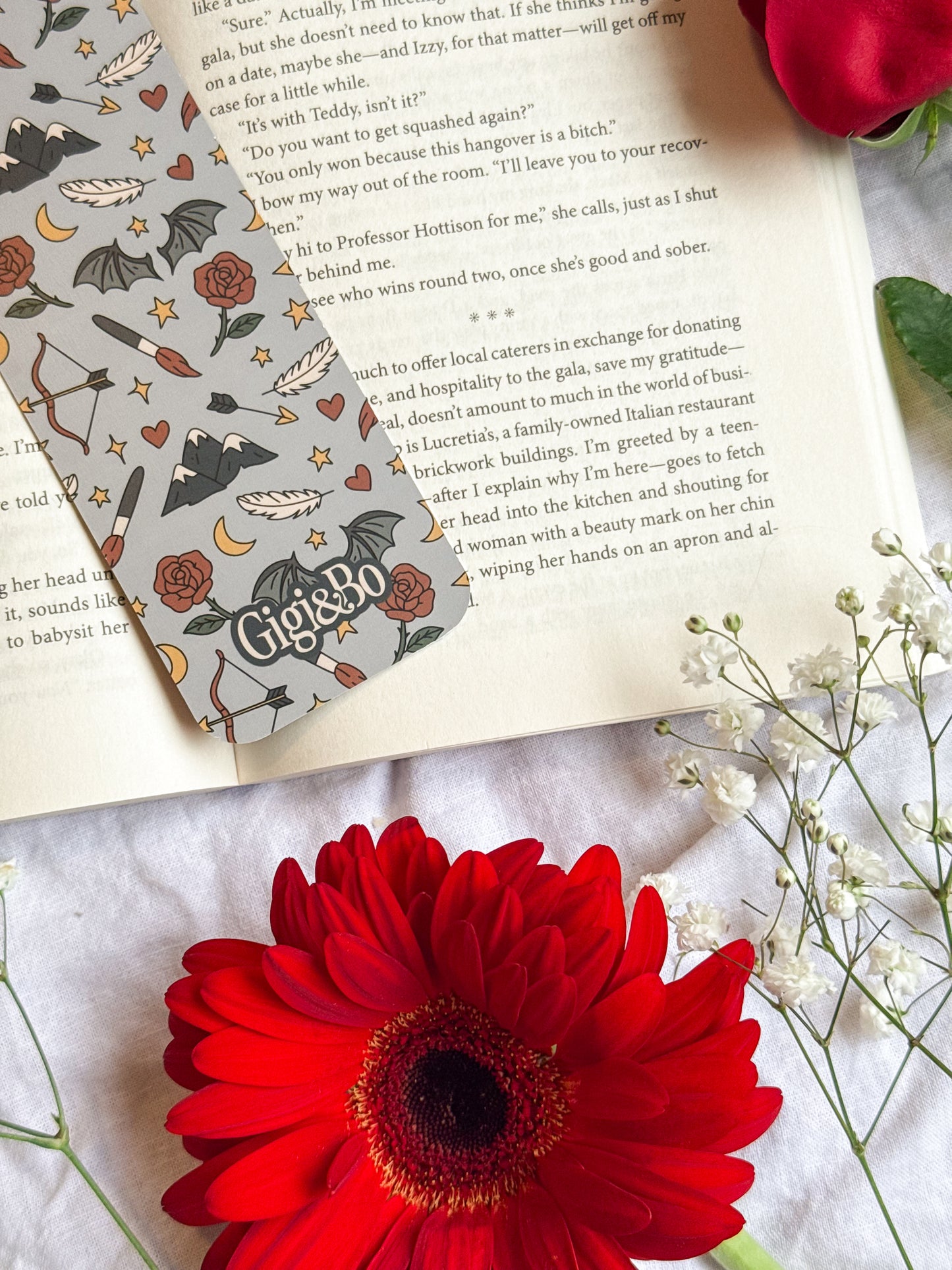 Wings & Roses Bookmark