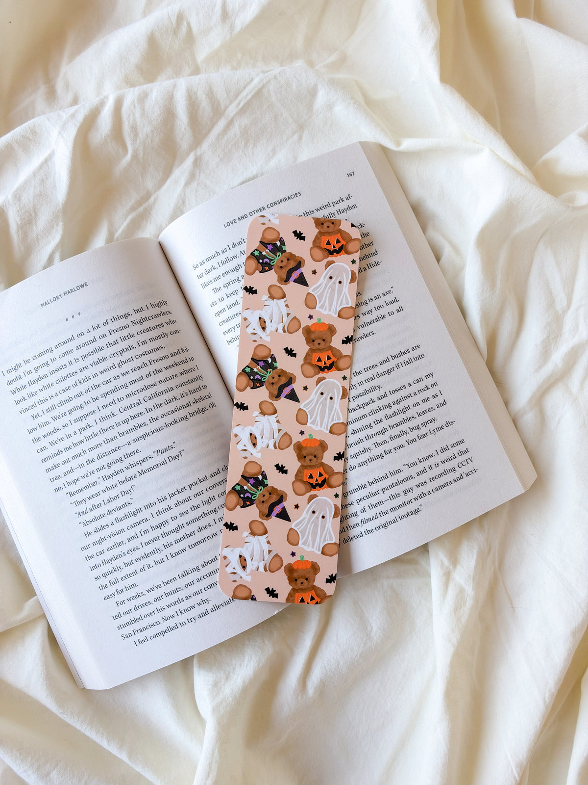 Bear-y Scary Bookmark