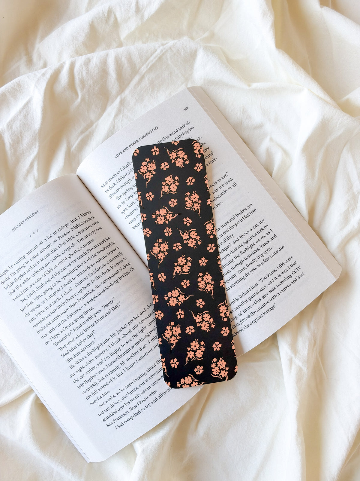 Vintage October Bookmark